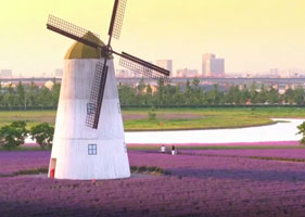 月亮岛花海采用易景通票务系统实现预约入园