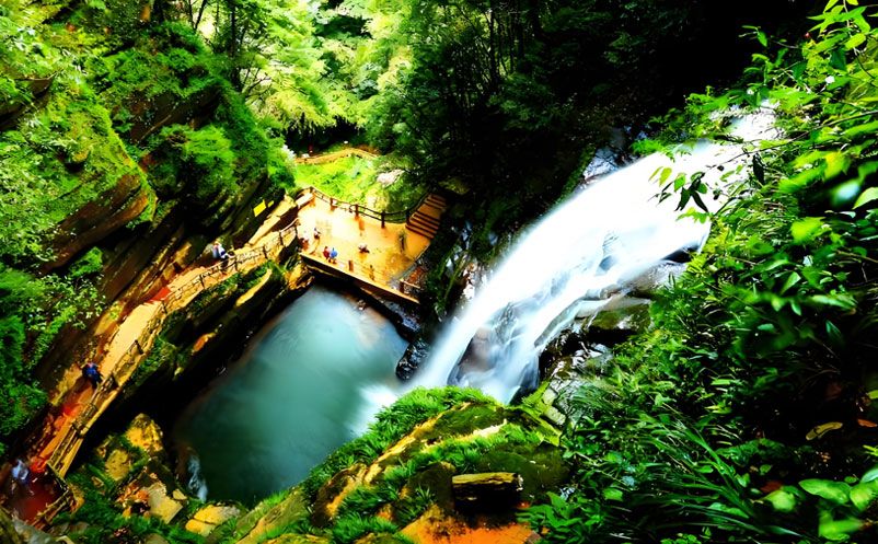 碧峰峡景区与易景通达成合作 碧峰峡景区与易景通达成合作